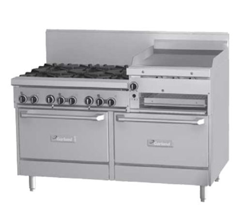 Garland GF60-6R24RS Range, 60" Restaurant, Gas