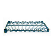Advance Tabco EG-1848-X Heavy Duty Green Epoxy Coated Wire Shelf | 48" x 18"