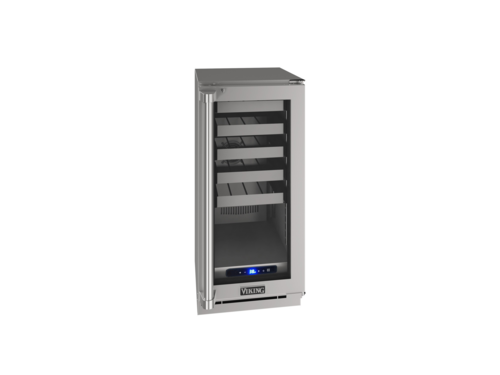 Viking VCWC515-SG33A 15" 1-Glass Door Undercounter Reach-In Wine Refrigerator | 2.9 Cu. Ft.
