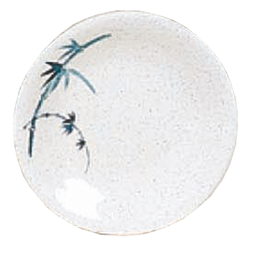 Thunder Group 1307BB Blue Bamboo 7 3/8" Dinner Plate | Case of 12