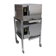 AccuTemp E32083E150 DBL Evolution 6 Pan Electric Floor Model Convection Steamer | 208V
