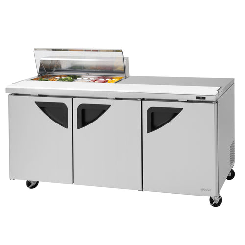 Turbo Air TST-72SD-10S-N-CL Sandwich / Salad Prep Table
