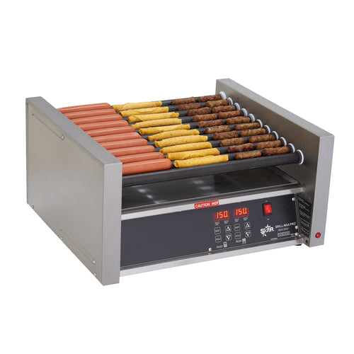 Star Grill-Max 45SCE Electronic 45 Hot Dog Roller Grill | Duratec Rollers