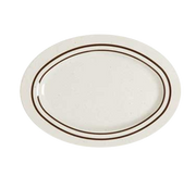 G.E.T. M-4020-U Ultraware 14" x 10" Oval Melamine Platter | Case of 12