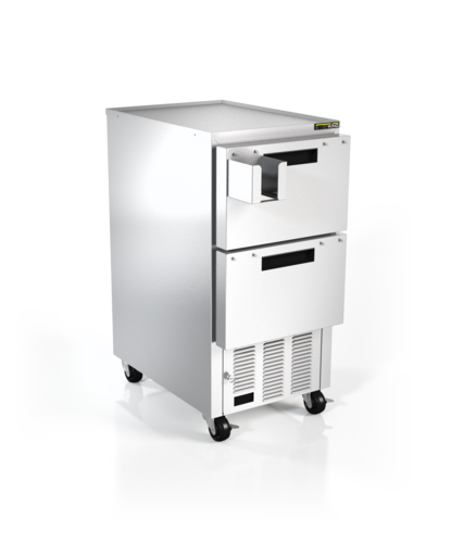 Silver King SKDL18-EDUS4 Refrigerated Lettuce Crisper Dispenser
