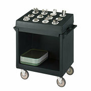 Cambro TDCR12 Dish Cart w/ 12 Compartment Flatware Rack