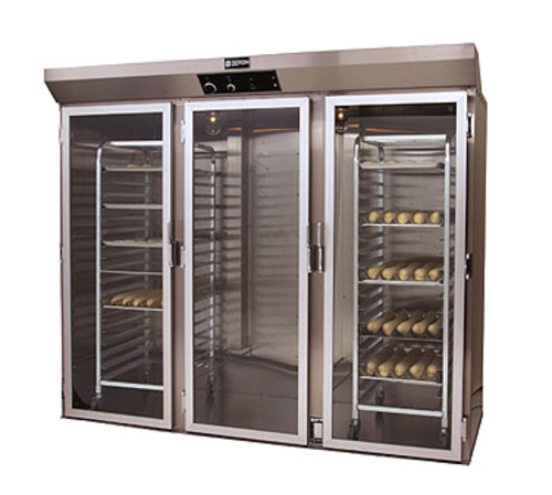 Doyon E336TLO Three Section Roll-In Proofing Cabinet | 6 Rack Capacity