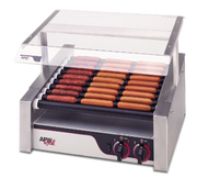 APW Wyott HRS-20 13" X*PERT Hot Dog Roller Grill w/ (11) Flat Tru-Turn Rollers | 750 Watt