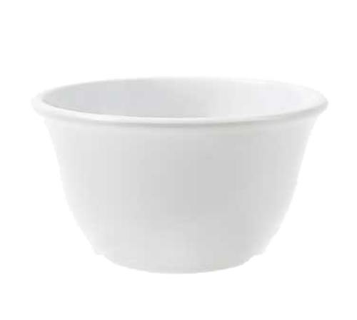 G.E.T. BC-70-DW Diamond White 7 oz. White Melamine Bouillon Cup | Case of 48
