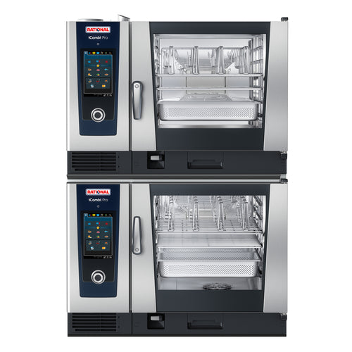 RATIONAL ICP 6-FULL ON 6-FULL E 208/240V 3 PH-QS Combi Oven