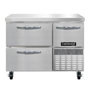 Continental Refrigerator FA43N-D Freezer Counter, Work Top