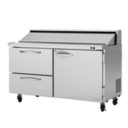 Turbo Air PST-60-D2R(L)-N Sandwich / Salad Prep Table