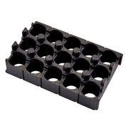 Cambro EPPBEVH5110 Cam GoBox 3 Compartment Eco-Friendly Insulated Beverage Holder | 5 Pack