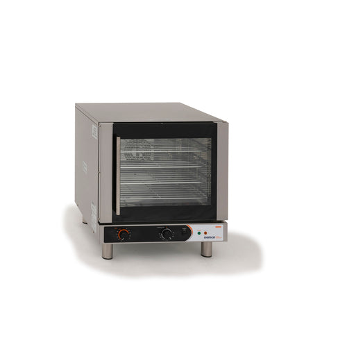 Nemco 6235 Manual Electric Convection Oven w/ Steam | 1/2 Size