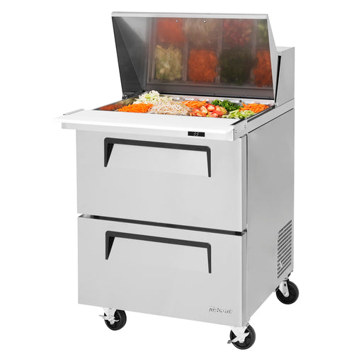 Turbo Air TST-28SD-12-D2-N Mega Top Sandwich / Salad Prep Table