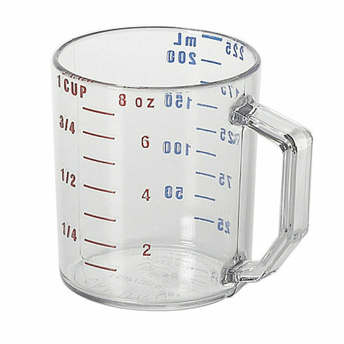 Cambro 25MCCW135 Camwear 1 Cup Dry Plastic Measuring Cup