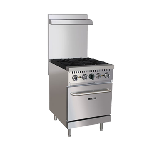Admiral Craft BDGR-24/NG Range, 24" Restaurant, Gas
