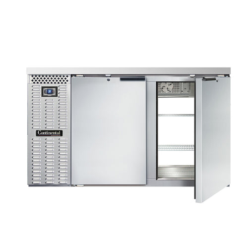 Continental Refrigerator BB59SNPT Back Bar Cabinet, Refrigerated, Pass-Thru