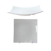Thunder Group 24006WT 1" Deep 6" Flare Plate | Case of 12