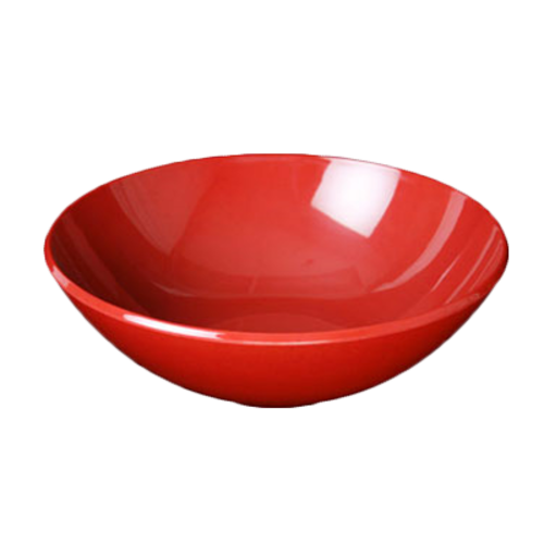 Thunder Group 96 oz. Passion Red Melamine Serving Bowl | Model No. PS3110RD