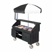Cambro CVC724 Camcruiser 4 Full Sized Well Vending Cart | 74-1/2" x 31-3/4"