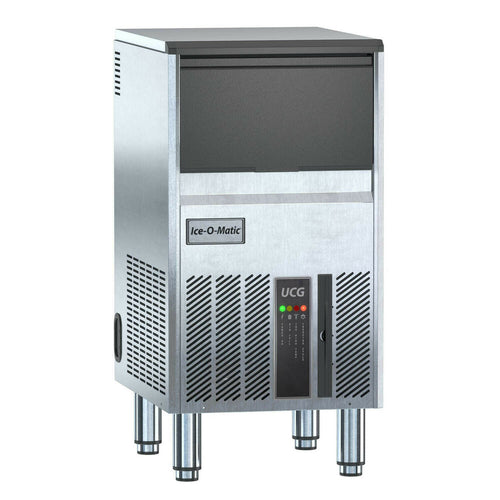 Ice-O-Matic UCG060A 63 lb. Air Cooled Gourmet Cube Undercounter Ice Machine w/ 17-1/2 lb. Bin