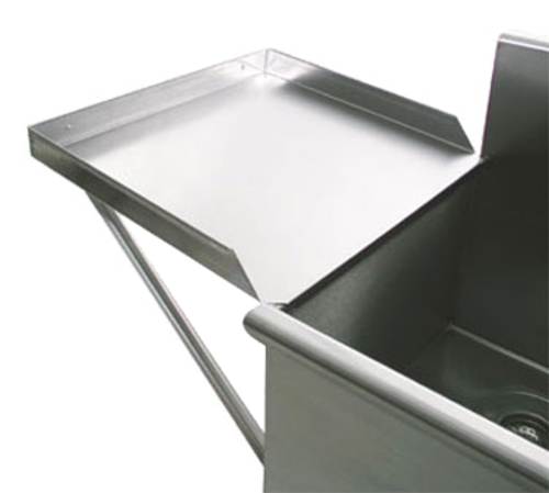 Advance Tabco N-5-24-X 21" x 24" Stainless Steel Detachable Drainboard for Square Corner Sinks