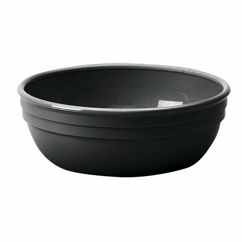 Cambro 100CW Camwear 12.5 oz. Plastic Nappie / Oatmeal Bowl