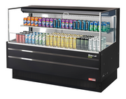 Turbo Air TOM-60L-UF-W(B)-2S-N Open Air Merchandiser
