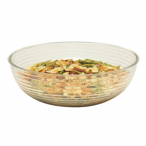 Cambro RSB23CW Camwear 40 qt. Plastic Ribbed Bowl