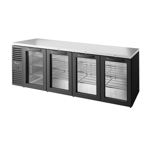 True Mfg. TBR108-RISZ1-L-B-GGGG-1 Back Bar Cooler