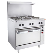 Vulcan EV36S-6FP 36" Restaurant Electric Range