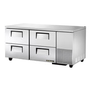 True Mfg. TUC-67D-4-HC Undercounter Refrigerator