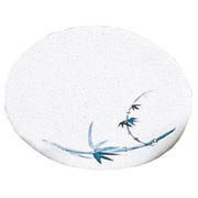 Thunder Group 1360BB Blue Bamboo 5 7/8" Plate | Case of 12