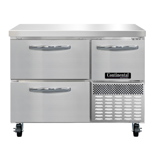 Continental Refrigerator RA43N-D Refrigerated Counter, Work Top