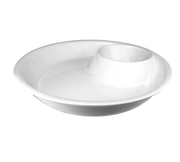 International Tableware FA-441 38 oz. (32 oz. with 6 oz. side well) Serving Plate/Dish | Case of 6