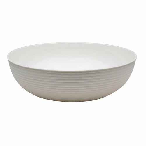 Cambro RSB12CW Camwear 5.8 qt. Plastic Ribbed Bowl
