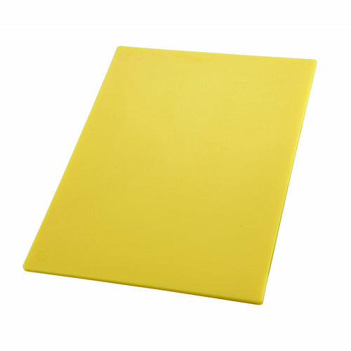 Winco CBYL-1824 18" X 24" Cutting Board | Yellow
