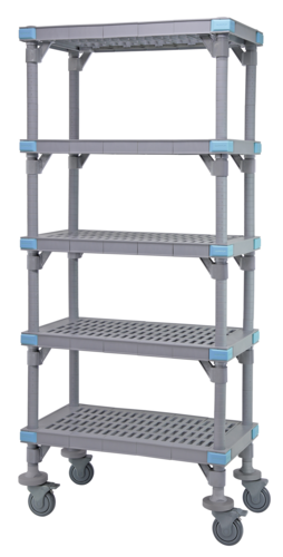 Quantum QPM184286VS-5 Shelving Unit, All Plastic