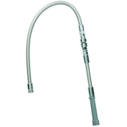 T&S Brass B-0044-V9 44" Flexible Stainless Steel Pre-Rinse Hose w/ Backflow Preventer
