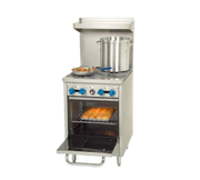 Comstock-Castle F318 24" Gas 4-Burner Range w/ Space Saver Oven | 132,000 BTU