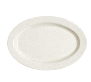 G.E.T. M-4020-IR Santa Fe 14" x 10" Oval Melamine Platter | Case of 12
