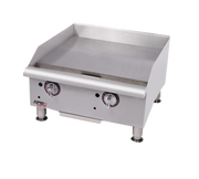 APW Wyott GGM-36S 36" Manual Gas Countertop Griddle | 60,000 BTU