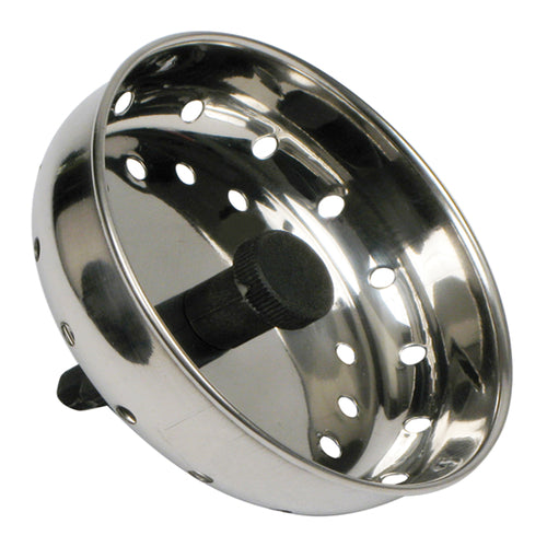 Winco SIK-3 3" Sink Strainer w/Stopper
