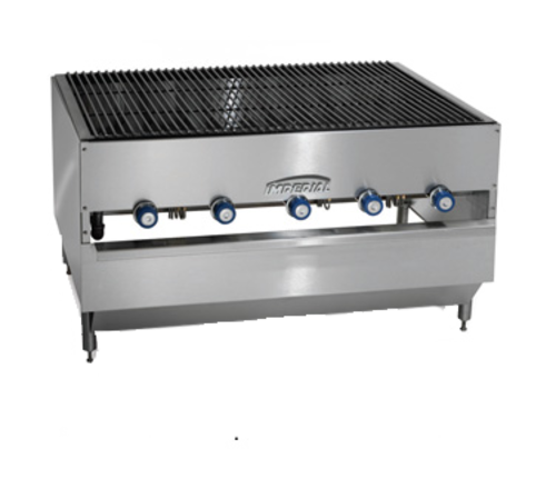 Imperial ICB-4836 48" Countertop Gas Chicken Charbroiler | 250,000 BTU