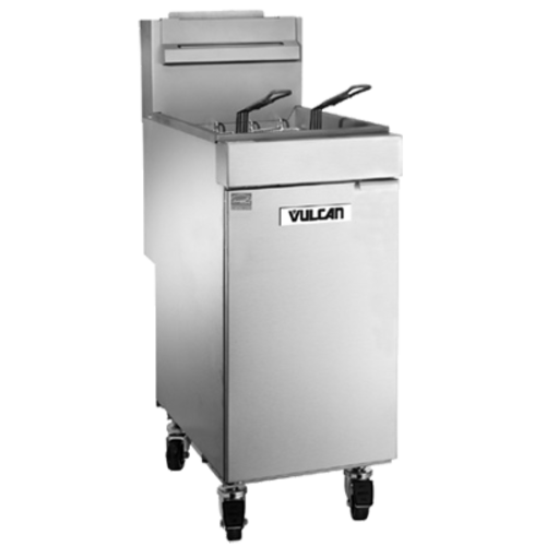 Vulcan 1VEG50M Gas Floor Model Full Pot Fryer