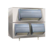 Follett SG3900-72 72" 2-Door Upright Ice Bin | 3940 Lbs. Capacity
