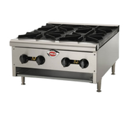 Wells HDHP-3630G 6 Burner Gas Hot Plate | 159,000 BTU