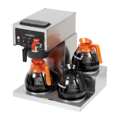 Bloomfield Koffe King 8572D3F Single Brewer 3 Warmer Coffee Brewer