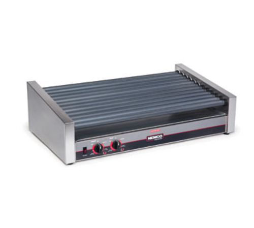 Nemco 8050SX-SLT-RC 50 Hot Dog Roller Grill w/ Slanted Top
